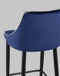 Стул полубарный Stool Group Коби велюр синий УТ000025308