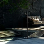 Наземный уличный светильник Favourite Securitas 4638-1F (LED, 220V, круглые, IP65)