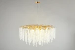 Подвесная люстра Aployt Paulina APL.848.03.15 (220V, хрусталь, на тросе, ветки)