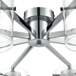 Потолочная люстра Lumion Verdi 8261/8C металл/стекло, хром/прозрачный E14 8*40W 220V