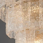 Подвесная люстра ярусная iLamp Manhattan P6315-D800 BR (220V, на цепи)