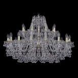 Подвесная люстра Bohemia 1409 1409/16+8/360/G