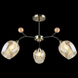 Потолочная люстра на штанге Reluce 02009-0.3-03 AB+BK (220V)