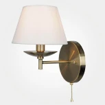 Бра Eurosvet Hotel 60060/1 античная бронза (220V, выключатель)