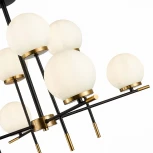 Потолочная люстра ярусная на штанге Limano SL1203.412.08 ST Luce (220V, шарики)