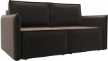 Диван прямой Либерти мини (Коричневый/Велюр) Лига Диванов арт.121897