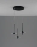 Подвесной светильник светодиодный Moderli Ella V11391-PL (220V, на проводе, круглые)