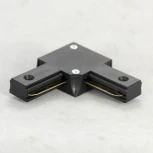 Коннектор Lussole 10325 угловой черный