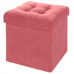Пуфик Dreambag складной Коралловый Велюр 13584