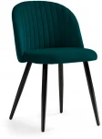 Стул Woodville на металлокаркасе Gabi 1 green / black 15378