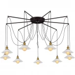 Подвесной светильник Citilux Эдисон CL451291 (220V, на проводе, паук)