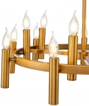 Потолочная люстра большая на штанге Leonardo 2156/05/15P Stilfort (220V, свеча)