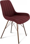 Стул SHT-ST37/S37 рубиновое вино/медный металлик Sheffilton 7770902301