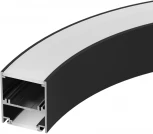 Профиль SL-ARC-5060-D1000-A90 BLACK (дуга 1 из 4) (Алюминий) 029268 Arlight