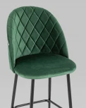 Стул полубарный Stool Group Марсель велюр зеленый УТ000025271