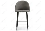 Барный стул Woodville Амизуре темно-серый / черный матовый 448663