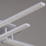 Потолочная люстра RGB светодиодная на штанге с пультом Reluce 77138-0.3-4+4 (220V)