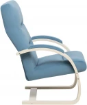 Кресло Leset Монэ (Фанера,Березовый шпон,Металл,Велюр/Синий) арт.2500000129575