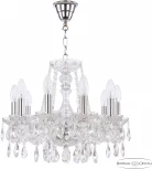 Подвесная люстра Bohemia 116 116/10/141 Ni (220V, подвески, на цепи, подсвечник, свеча)