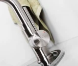 Смеситель Wasserkraft Wern 4266 для кухонной мойки, матовый хром