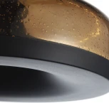 Подвесной светильник ST Luce Ripple SL6014.603.01 Черный/Коричневый, с пузырьками LED 1*42W (220V, на тросе, круглые)