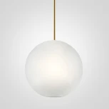 Подвесной светильник Giopato &Amp; Coombes Bolle Bls Lamp White Glass 1 ImperiumLoft 40,2214 (99037-22) (LED, 220V, шар)