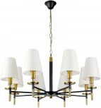 Подвесная люстра Arte Lamp Riccardo A4075LM-8BK