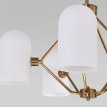 Потолочная люстра на штанге Eurosvet Bambola 60157/5 латунь (220V)