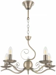 Подвесная люстра Arte Milano Amalfi-9934 339934/5 AB (220V, на цепи, подсвечник, свеча)