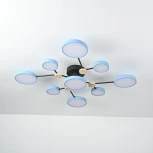 Потолочная люстра с пультом на штанге LED Lu Carte LC-11-1727