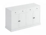 Тумба Caprio с ящиками и дверями ОГОГО 434254 (белый)