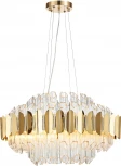 Подвесная люстра Natali Kovaltseva Rivera 81443/12C GOLD