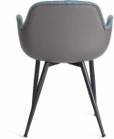 Кресло VALENTINO (mod. PC45-2) Tetchair (Бирюзовый,Серый,Черный).