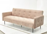 Диван-кровать МОНАКО бежевый #5, велюр, трехместный, прямой, клик-кляк M-City 461MC04860