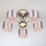 Потолочная люстра Eurosvet Adagio 60080/5 сатин-никель (220V)