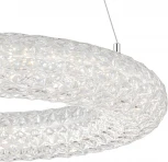 Подвесной светодиодный светильник Escada Biafo 10232/1LED 36Вт, металл/акрил, хром/прозрачный