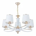 Подвесная люстра Arte Milano Florentia-2457 302457/5 Wh/Gd (220V, на цепи)