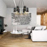 Потолочная люстра Lumien Hall Ноэль 4005/6P-GD-BK