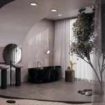 Встраиваемый светильник Stockton 4000K 1x18Вт 110° IP 44 LED Maytoni Technical DL018-6-L18W