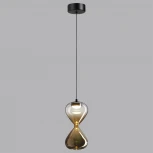 Подвесной светильник Odeon Light Glessi 5094/4L черный/прозрачн./золотой градиент/металл/стекло LED 4W 4000K (220V, на проводе)