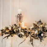 Гирлянда Eurosvet 400-007 теплый белый