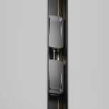 Коннектор питания прямой Radity встраиваемый черный (магнитный) Maytoni Technical TRA084C-B-12