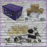 Потолочная люстра на штанге Seven Fires Kejla SF3321/6C-AB-BK