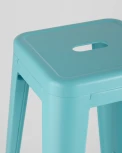 Стул барный Stool Group TOLIX голубой матовый УТ000000946