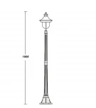 Наземный фонарь Oasis Light 84308c Bl (220V, IP44)