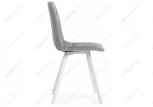 Стул Notta на металлокаркасе Чилли светло-серый / белый каркас 489723