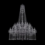 Подвесная люстра Bohemia 1413 1413/20+10+5/400/h-164/2d/Ni