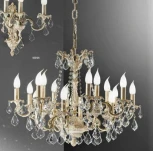 Подвесная люстра Nervilamp 920 920/16 (220V, на цепи, подсвечник, свеча)