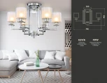 Потолочная люстра Ambrella TRADITIONAL TR4418 (220V)