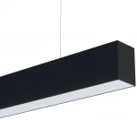 Подвесной линейный светильник LED SP-LINE-HANG-6085-L995-38W Day4000 (RAL9005, 120 deg, 230V) IP33 (Arlight, Металл) 051973 (на тросе)